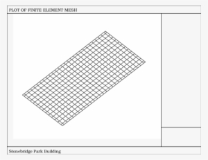 Mesh Of Piled Raft For Stonebridge Park Building - Triangle #2871417