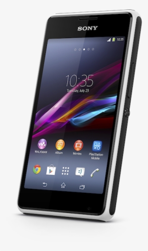 7 Xperia E1 White Front Angle - Sony Xperia E1 4g #2872661
