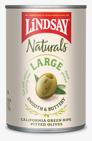 Green Olives - Lindsay Olives, California Ripe, Pitted, Large - 3.5 #2872756