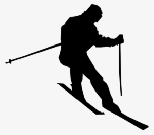 Skiing Downhill Sports Ski Snow Winter Spo - Snow Skiing Clip Art #2872927