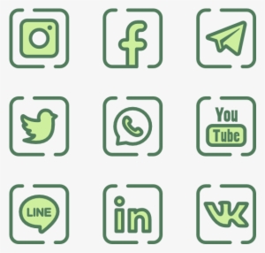 Social Media Icons PNG, Transparent Social Media Icons PNG Image Free