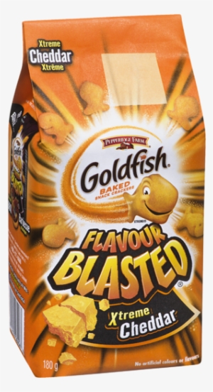 Goldfish Crackers Flavor Blasted - Goldfish Flavour Blasted Screamin' Salt & Vinegar #2874233