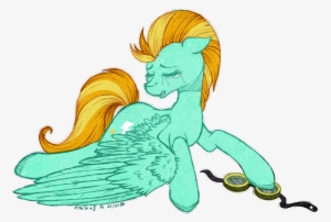 Tinuleaf, Crying, Goggles, Lightning Dust, Prone, Sad, - Illustration #2874800