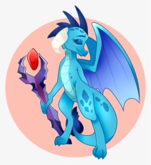 Eerieelixir, Bloodstone Scepter, Cute, Dragon, Dragon - Cartoon #2874926