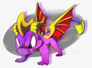 Cute Dragon Purple Little Spyro - Cartoon #2875155 Cute Dragon Purple Little Spyro - Cartoon #2875155