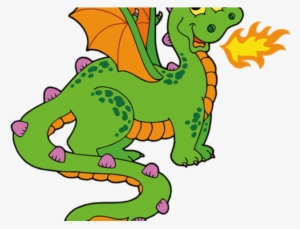 Cute Dragon Clipart - Cartoon Dragon Transparent Background #2875201