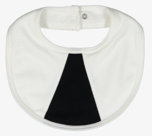 This Sharp Bib Features A Contrasting Geometric Shape - Hobo Bag #2875527
