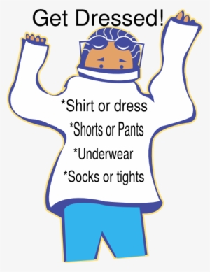 Dressed Unisex No Shoes Icon Png - Get Dressed #2876019
