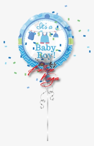 Its A Boy Onesie Clothesline - Baby Boy Shower #2876268