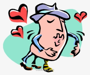 Dibujos Animados De Negocios / Besos Libres De Derechos - Illustration #2876320