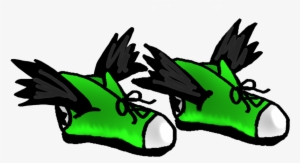02 Clues Within Text - Flying Shoes Png #2876545
