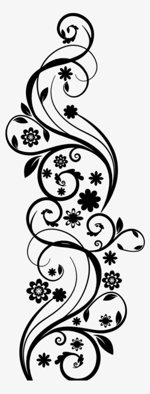 Abstract Ivy Wall Sticker - Floral Abstrato #2876893