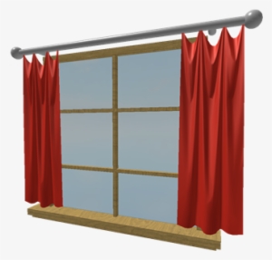 Bright Red Wooden Frame Window - Portable Network Graphics #2876922