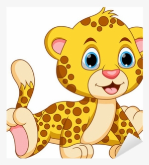 Cartoon Cheetah Giving #2876976