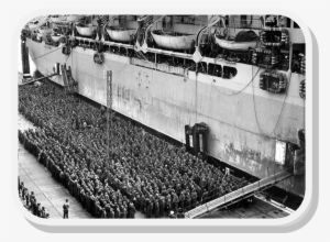 German Pow's Preparing To Board A Transport To The - German Prisoners Usa #2877063