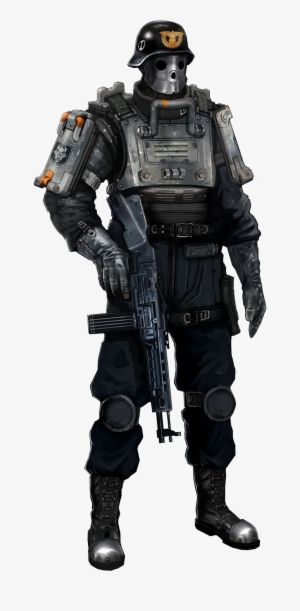 The Standard Nazi Rank And File Are Cunning, Ruthless - Wolfenstein The New Order Art #2877165