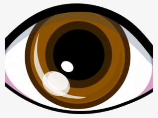Cartoon Brown Eyes - Brown Clip Art Eye #2877392