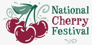 National Cherry Festival Logo Png Transparent - National Cherry Festival #2877541