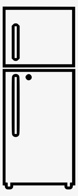 Double Door Refrigerator - Refrigerator Icons Png File #2877615