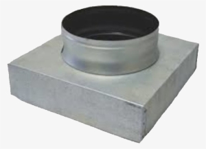 Square To Round Plenum Adapter - Circle #2877711