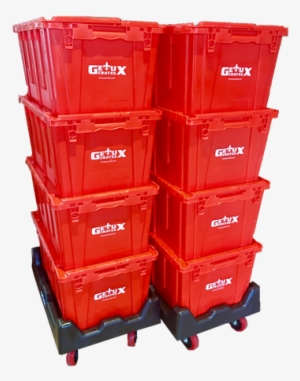 Plastic Moving Boxes - Geaux Crates #2878331