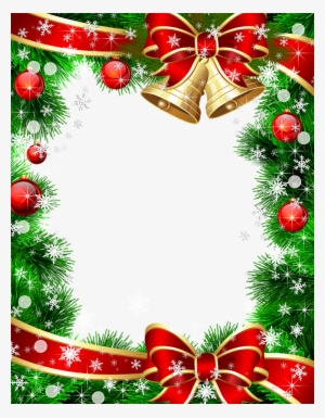 Christmas Card Background - Christmas Card Frame Hd #2879028