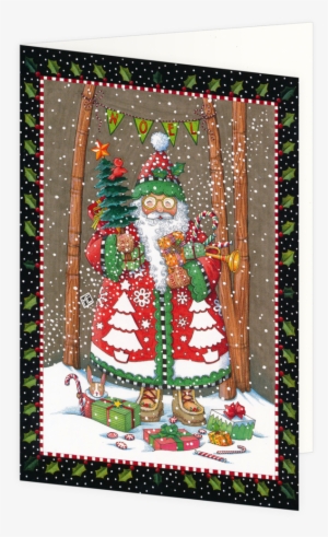 Jolly Santa Boxed Christmas Cards Jolly Santa Boxed - Christmas Cards #2879176