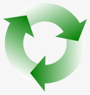 Blue Arrows Clip Art - Green Arrows In A Circle #2879275