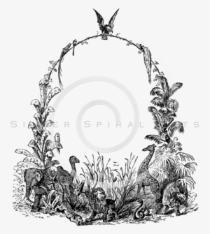 Vintage Black Frame Png #2879627