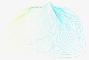 Png Transparente Mapa De Lineas De Color Pintado A - Beanie #2879796