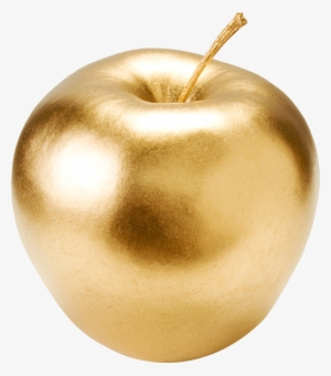 Gold Apple By Lenkinrom On Deviantart Png Download - El Libro Antitoxico #2880097