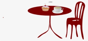 Table And Chair Clipart #2880228