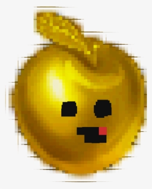 Minecraft Golden Apple Transparent Download - Smiley #2880309