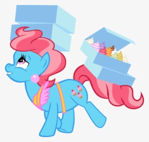 Foxy-noxy, Cup Cake, Safe, Simple Background, Transparent - Cartoon #2880618