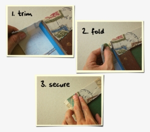 After You Have Stapled All Sides And Corners, Attach - Envelope #2880687