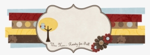 Fall Owl Cute Blog Banner - Circle #2880831