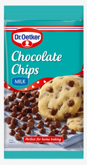 Oetker Milk Chocolate Chips Have A Rich, Creamy Flavour - Chocolate Chips Dr Oetker #2881231