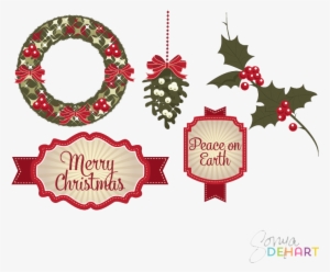 Christmas Elements Png File - Das Foto Des Frohe Weihnacht-paares Karte #2881482
