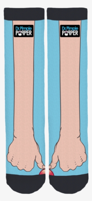 Pimple Popper Crew Socks - Dr Pimple Popper Socks #2881999