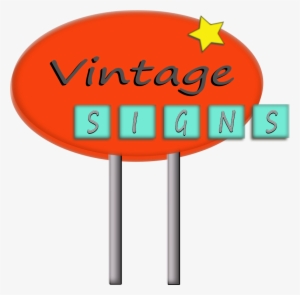 Retro Sign Clipart Transparent #2882616