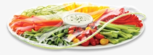 Veggieplatter - Plastic Wrap Food Png #2882682