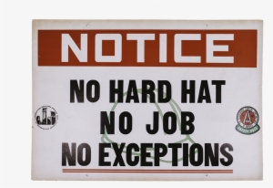 Vintage Letterpress Jobsite / Worksite Sign #2882903