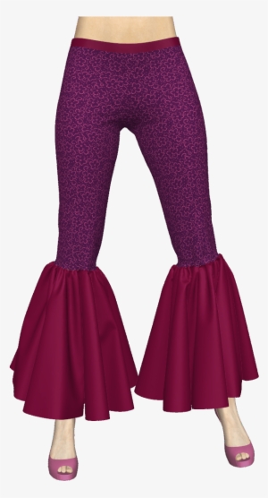 Fancy Flared Pants Garment File Marvelous Designer - Clothing #2884108