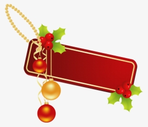 Decoraciones De Navidad En Png - Adornos De Navidad Png #2884140