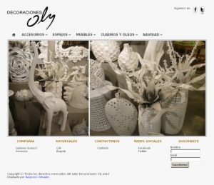 Decoraciones Oly Competitors, Revenue And Employees - Website #2884464