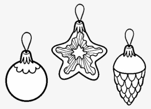 Dibujo De Decoraciones De Navidad Para Colorear - Decoracion De Navidad Para Colorear #2884509