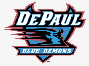 Depaul Blue Demons Logo Png Transparent - Depaul University #2884648