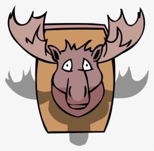 Moose Head Sprite 003 - Cartoon #2885338
