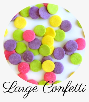 Large Confetti Sprinkles-01 - Flat Circle Sprinkles #2885784