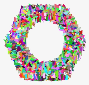 Confetti Border Png Download - Hexadecimal #2885832